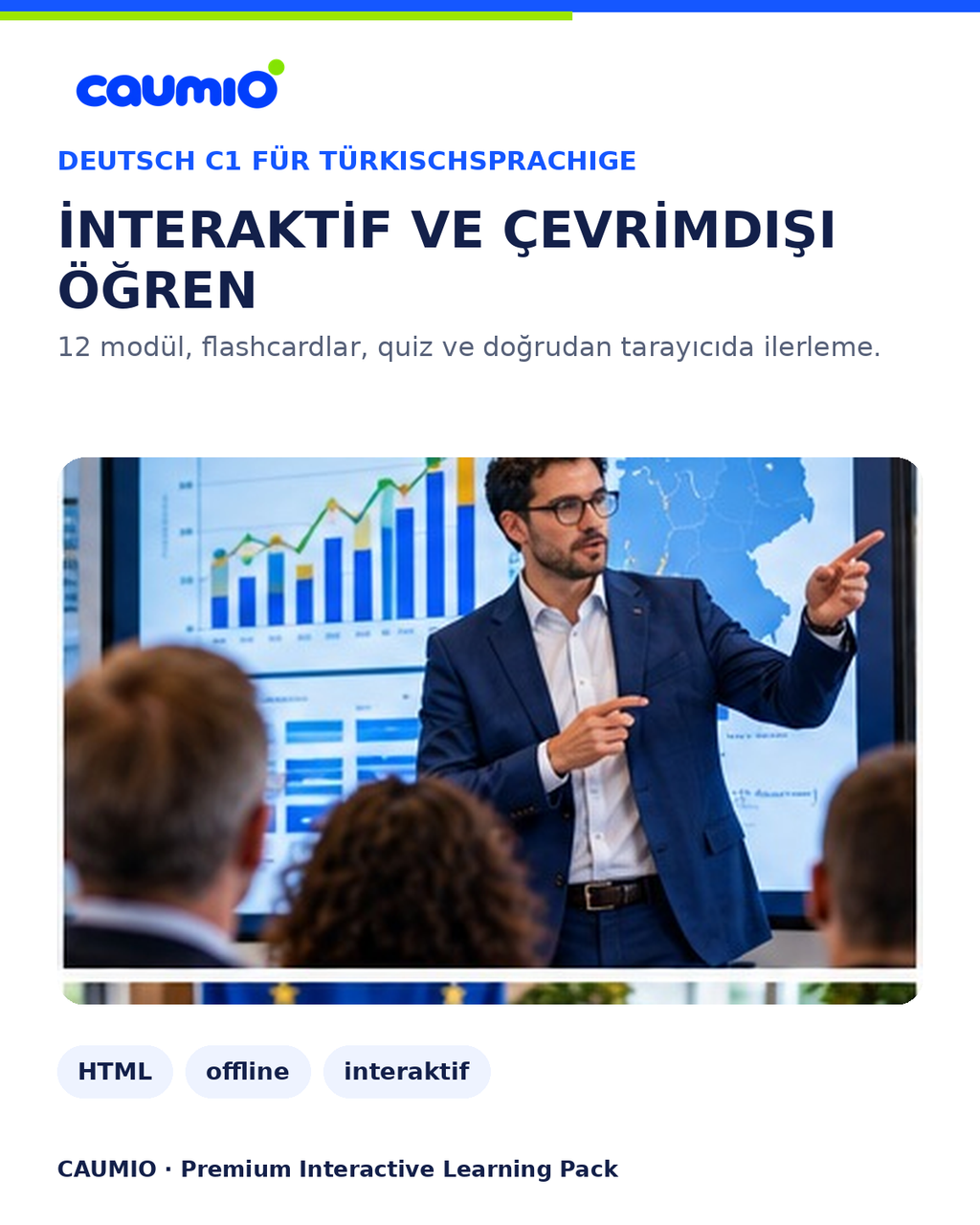 CAUMIO German C1 Turkish edition — Interactive