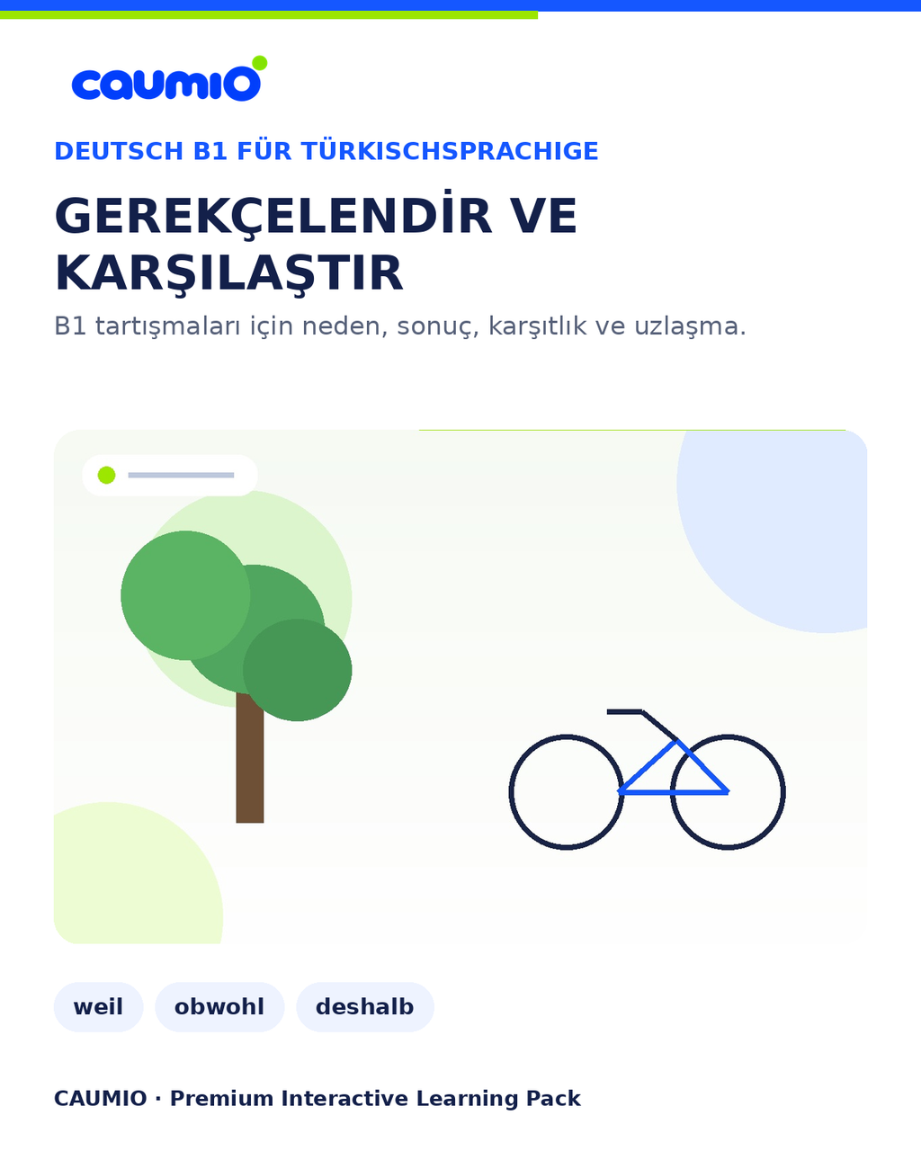CAUMIO German B1 Turkish edition — Opinion
