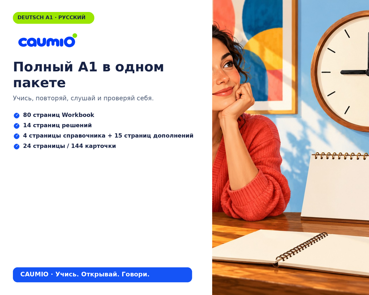 CAUMIO German A1 Russian edition preview 2