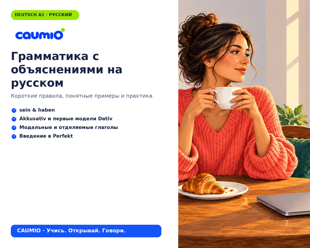 CAUMIO German A1 Russian edition preview 4
