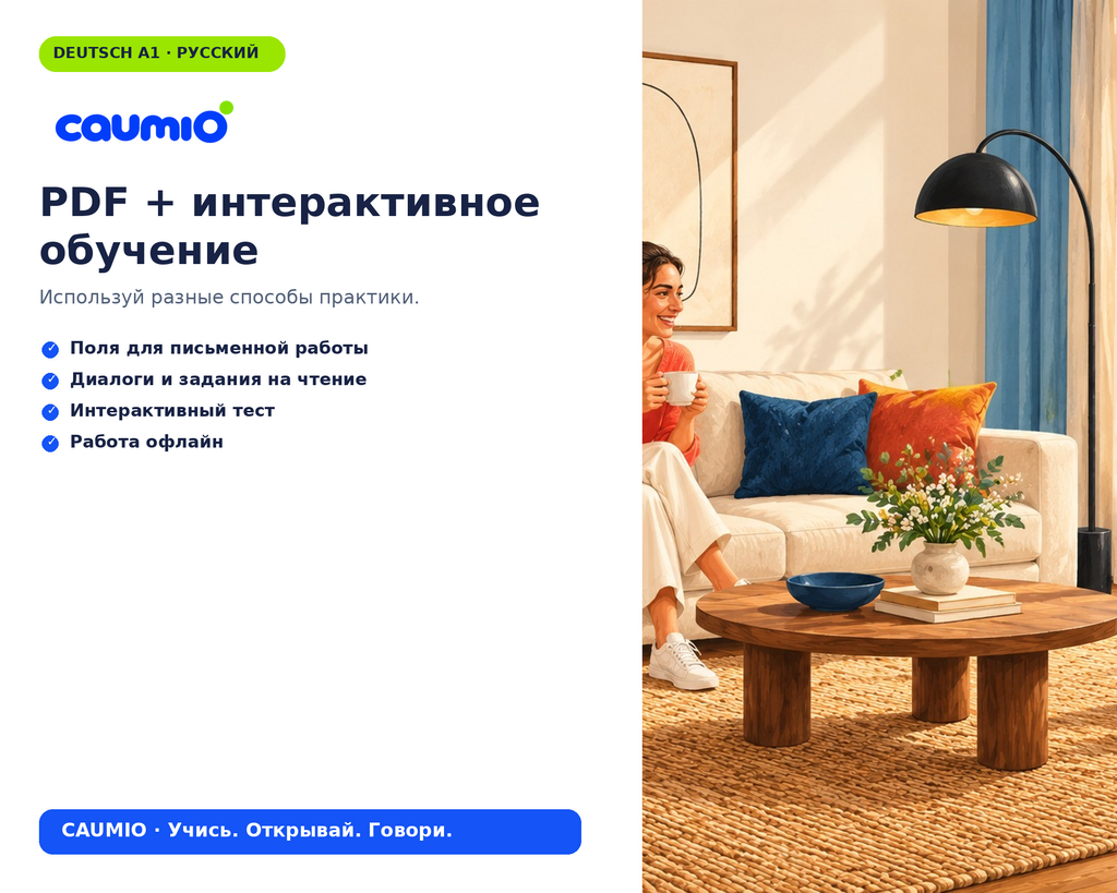 CAUMIO German A1 Russian edition preview 7