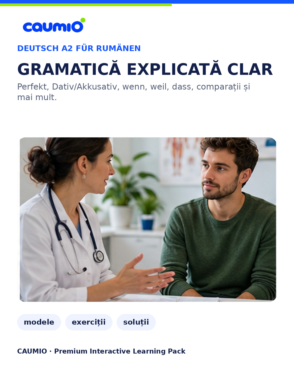 CAUMIO German A2 Romanian edition — Grammar