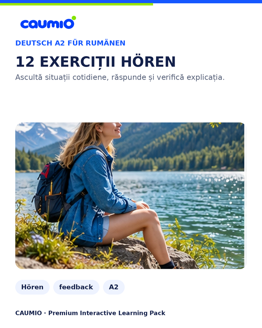 CAUMIO German A2 Romanian edition — Hoeren