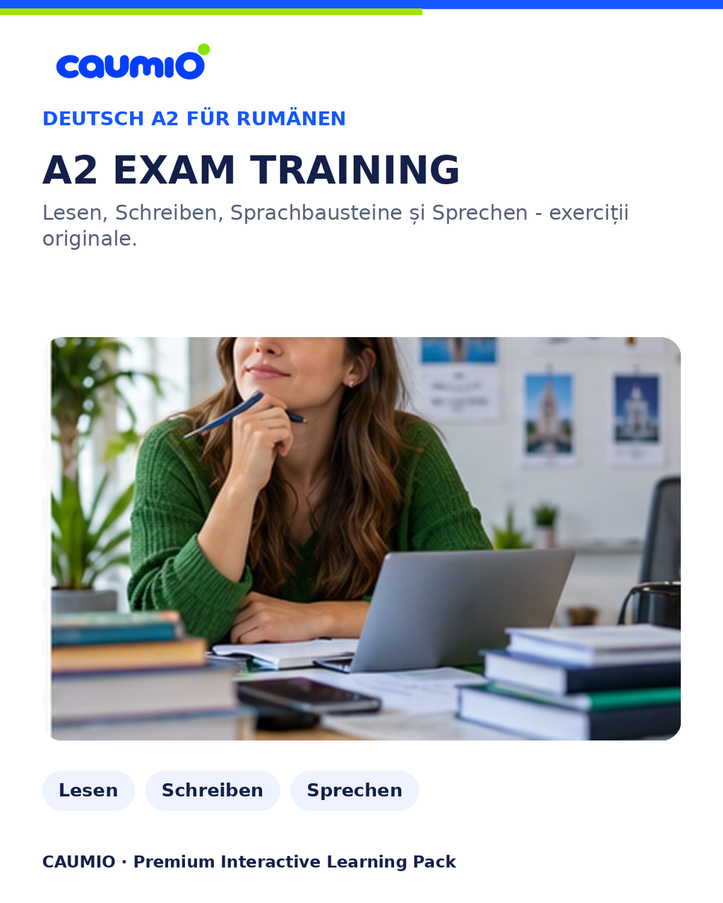 CAUMIO German A2 Romanian edition — Exam