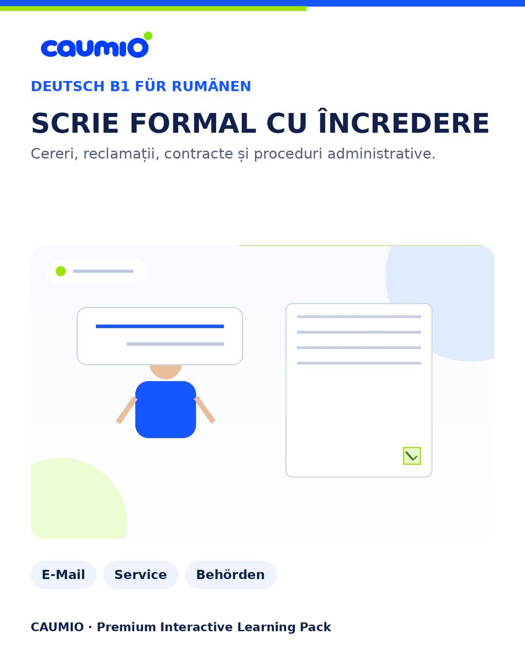 CAUMIO German B1 Romanian edition — Formal