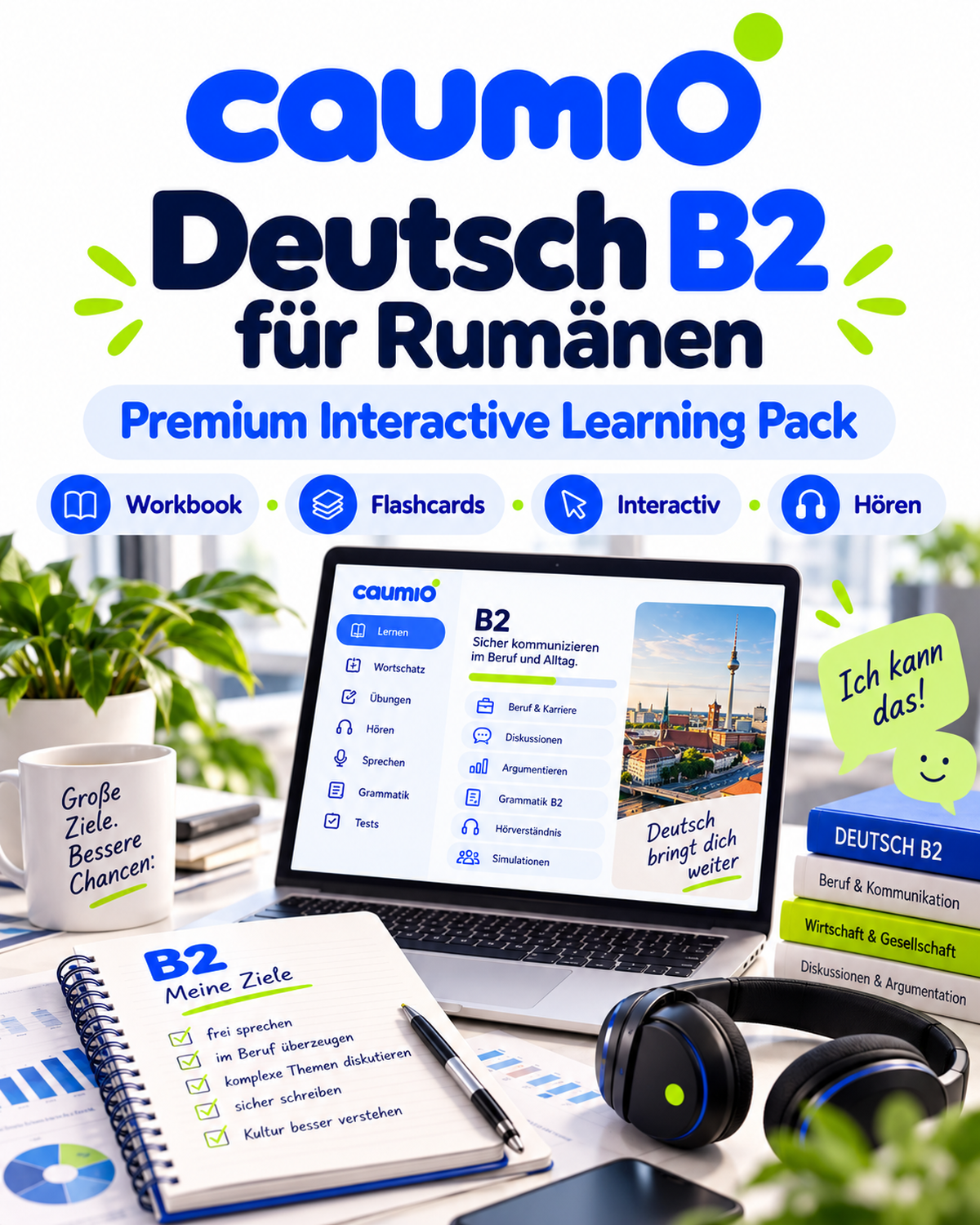 CAUMIO German B2 Romanian edition — Main