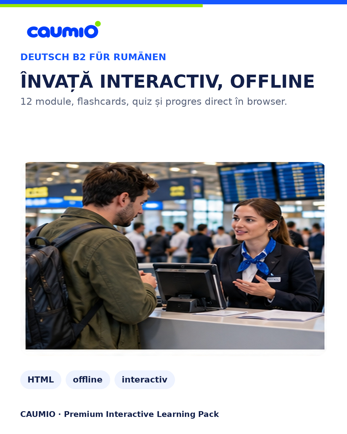 CAUMIO German B2 Romanian edition — Interactive