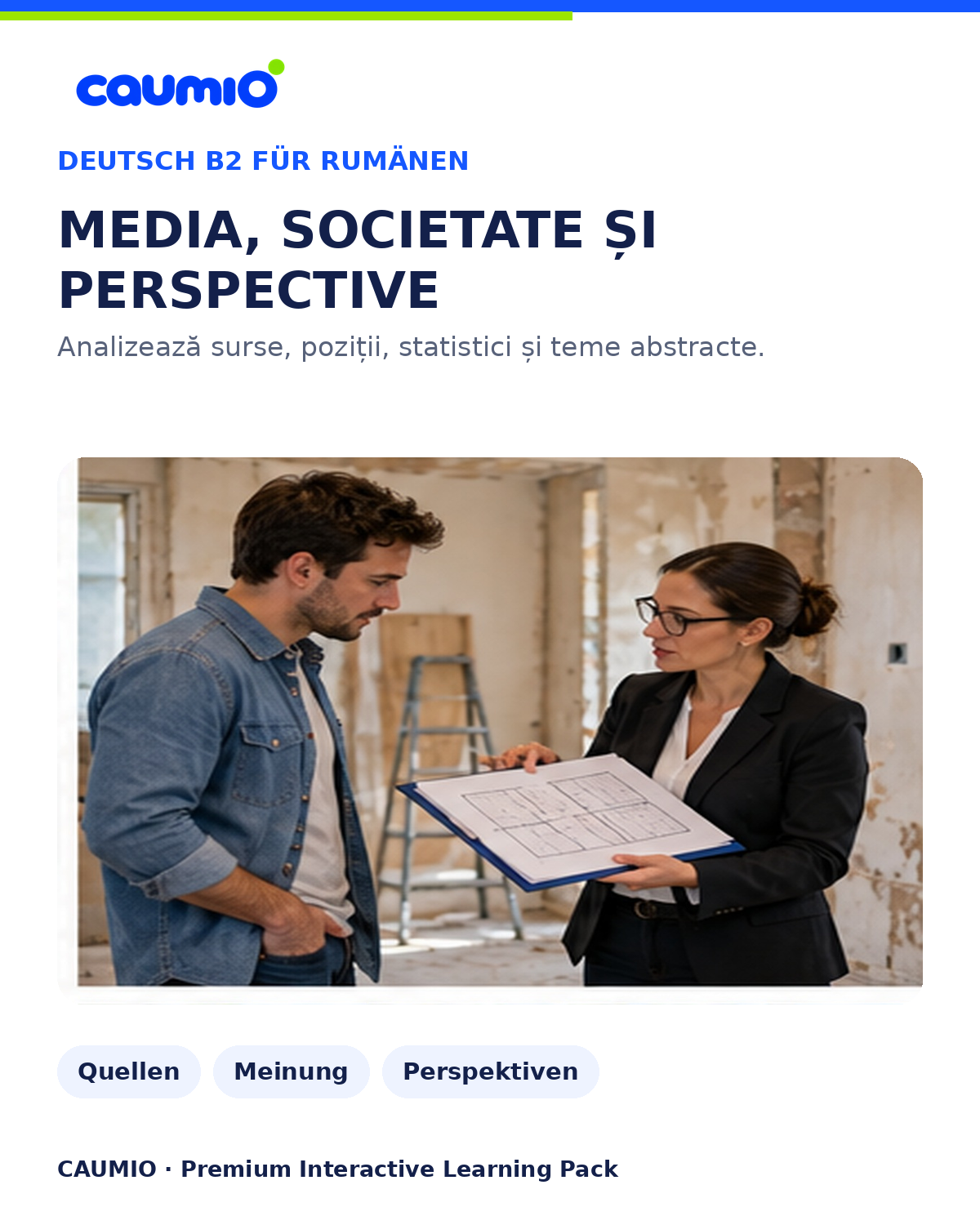 CAUMIO German B2 Romanian edition — Media
