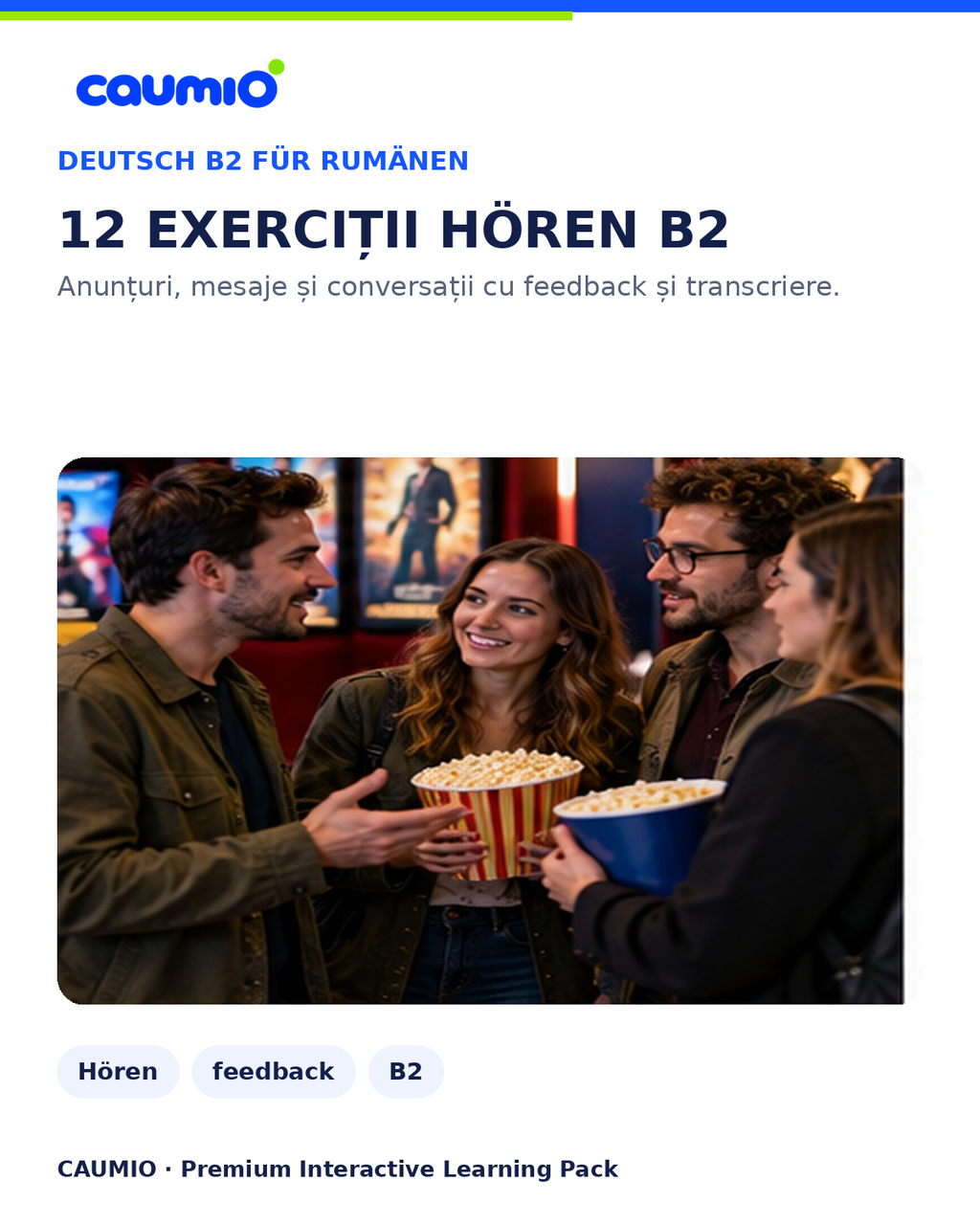 CAUMIO German B2 Romanian edition — Hoeren
