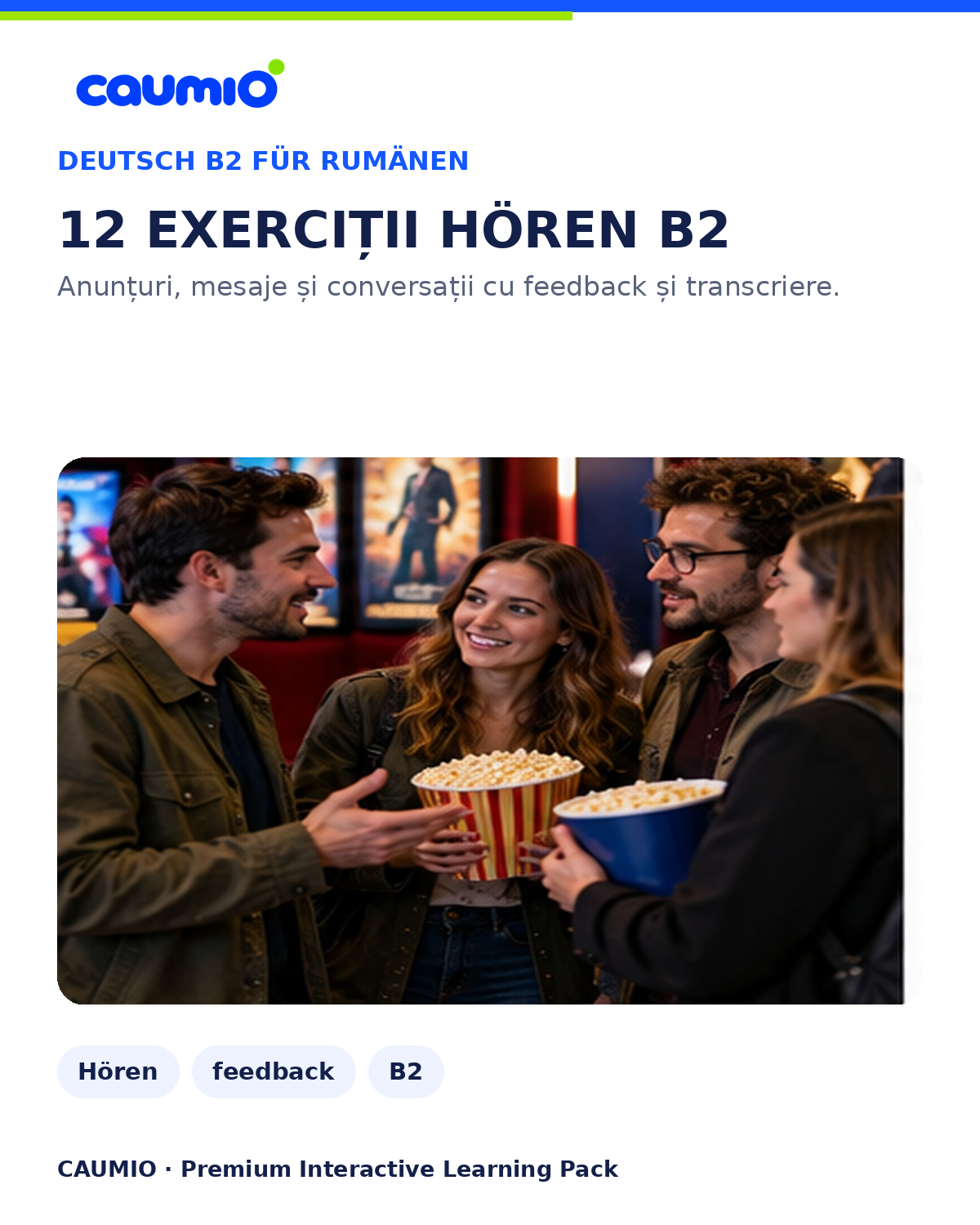 CAUMIO German B2 Romanian edition — Hoeren