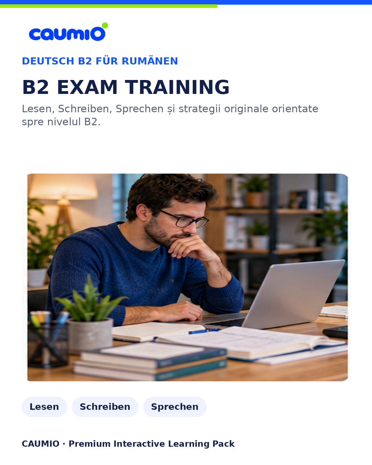 CAUMIO German B2 Romanian edition — Exam