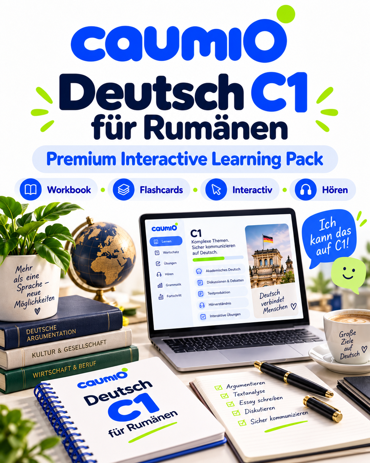 CAUMIO German C1 Romanian edition — Main
