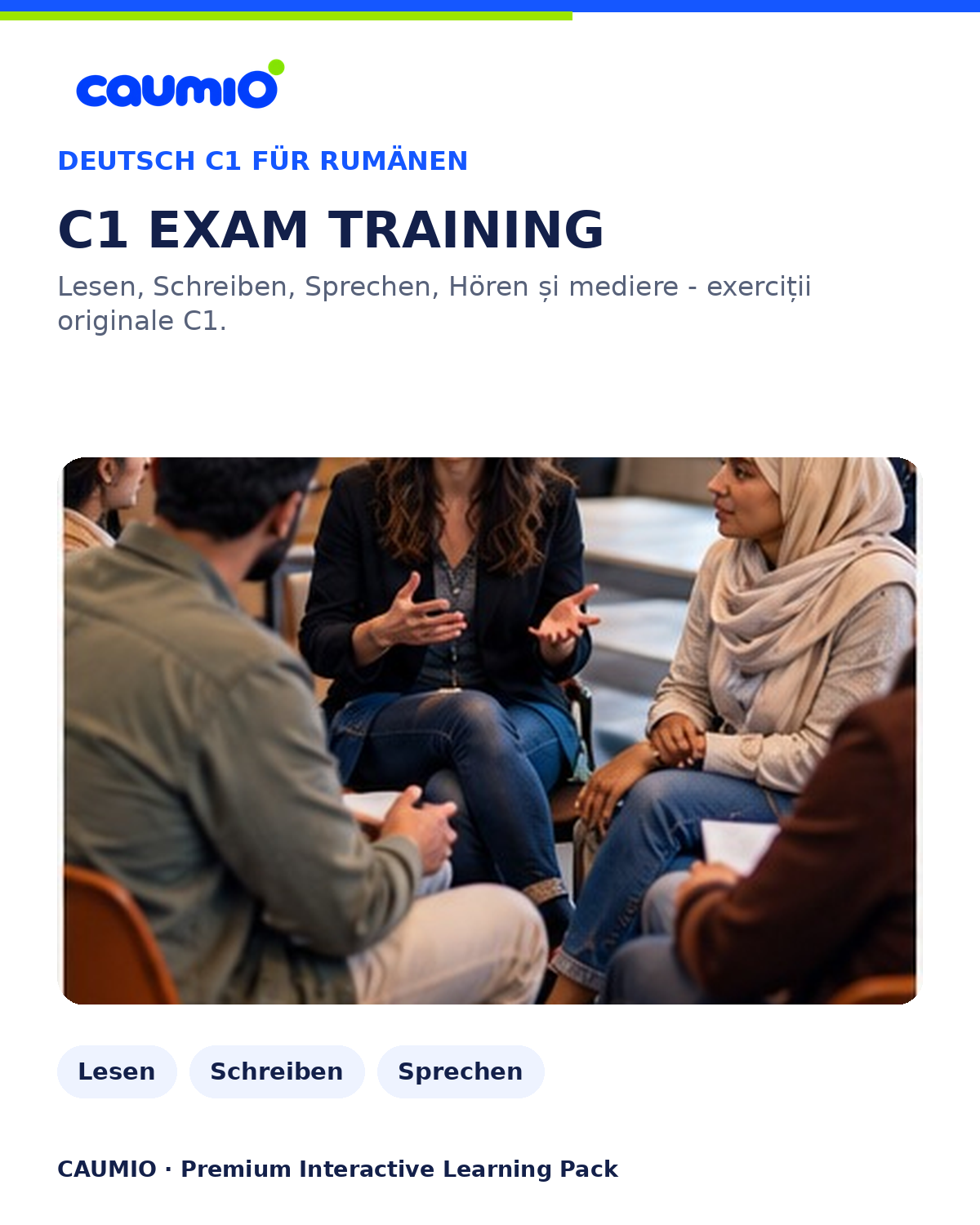 CAUMIO German C1 Romanian edition — Exam