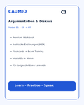 CAUMIO German C1 with Arabic explanations — image 01